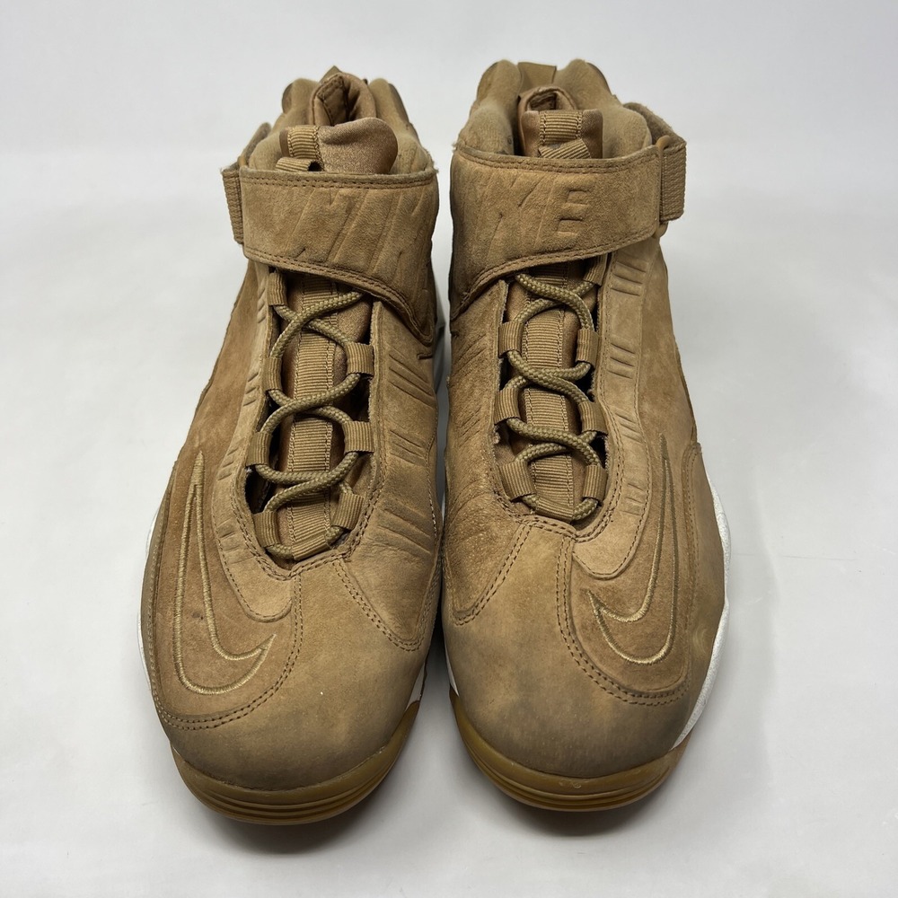 Nike Air Max Griffey 1 Flax Wheat/Sail White 354912-200 Size 13 Sneakers Shoes - Picture 10 of 12